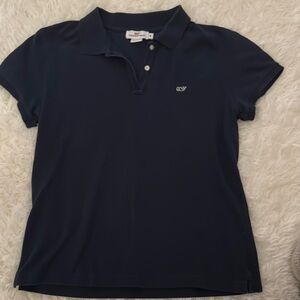 Vineyard Vines Women's Navy Polo Shirt